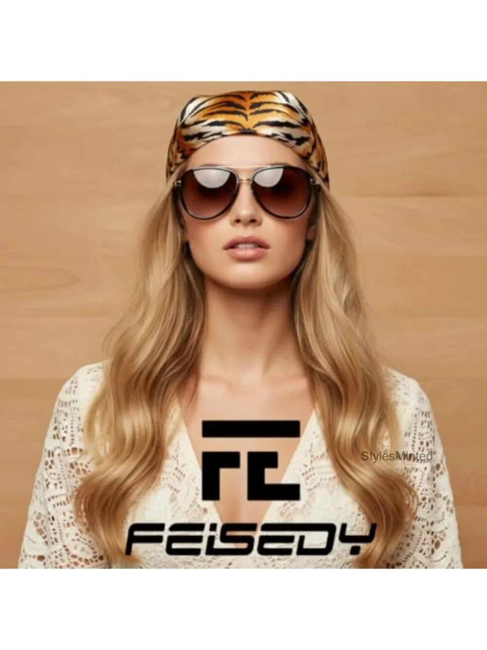 Retro Polarized Aviator Sunglasses for Women Men Square Vintage Style